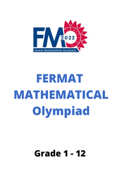 Fermat Math Olympiad (FMO) 2022-23 Finals registrations open. Online Competition  date is 8th January 2023. Registrations close by 30th Nov, 2022. Email with registration link sent to all eligible students who won Gold/Silver/Bronze awards in National round.